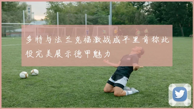 多特与法兰克福激战成平里肯称此役完美展示德甲魅力